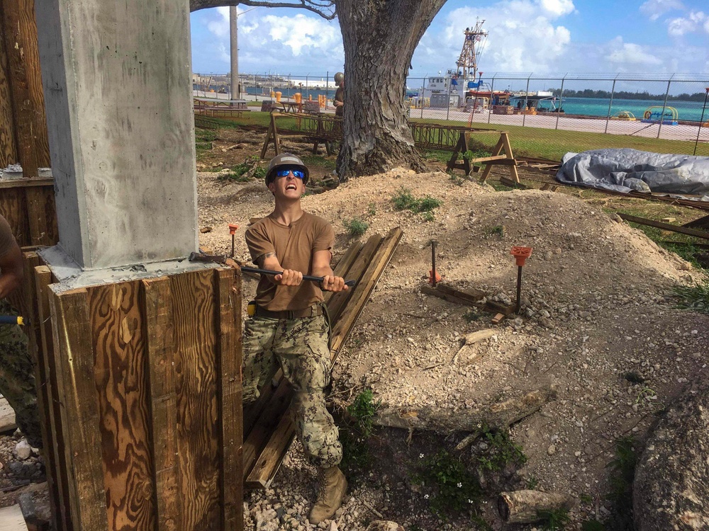 Seabees Support U.S. Coast Guard