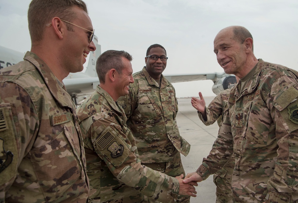 Top ACC leaders visit Al Udeid