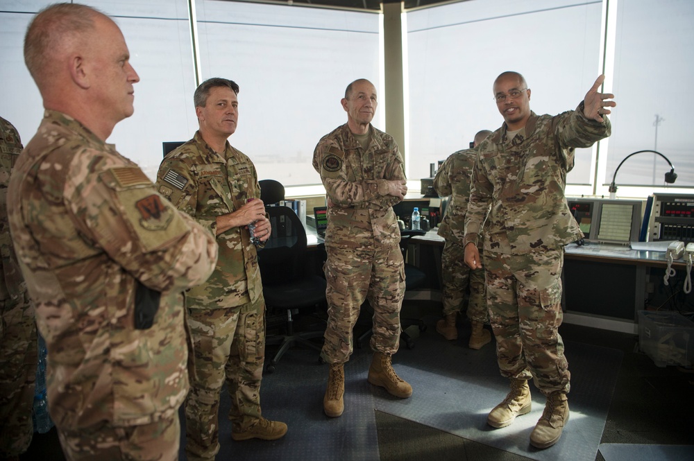 Top ACC leaders visit Al Udeid