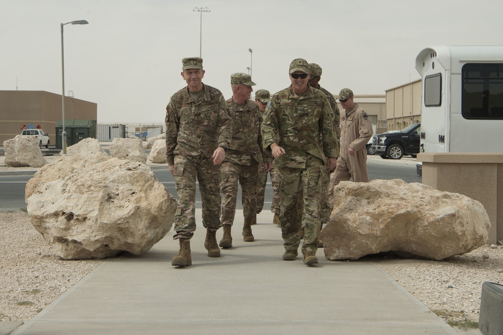 Top ACC leaders visit Al Udeid