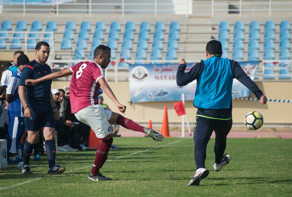 Coalition forces build camaraderie on ‘Sports Day’