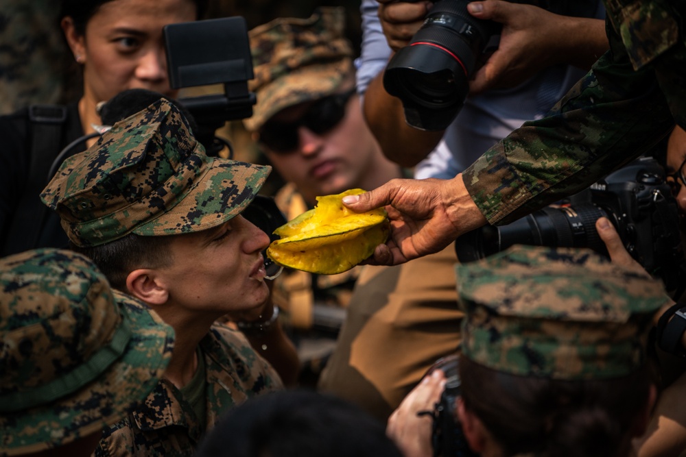 Cobra Gold 19: Royal Thai, US Marines learn essential jungle survival skills at Ban Chan Krem