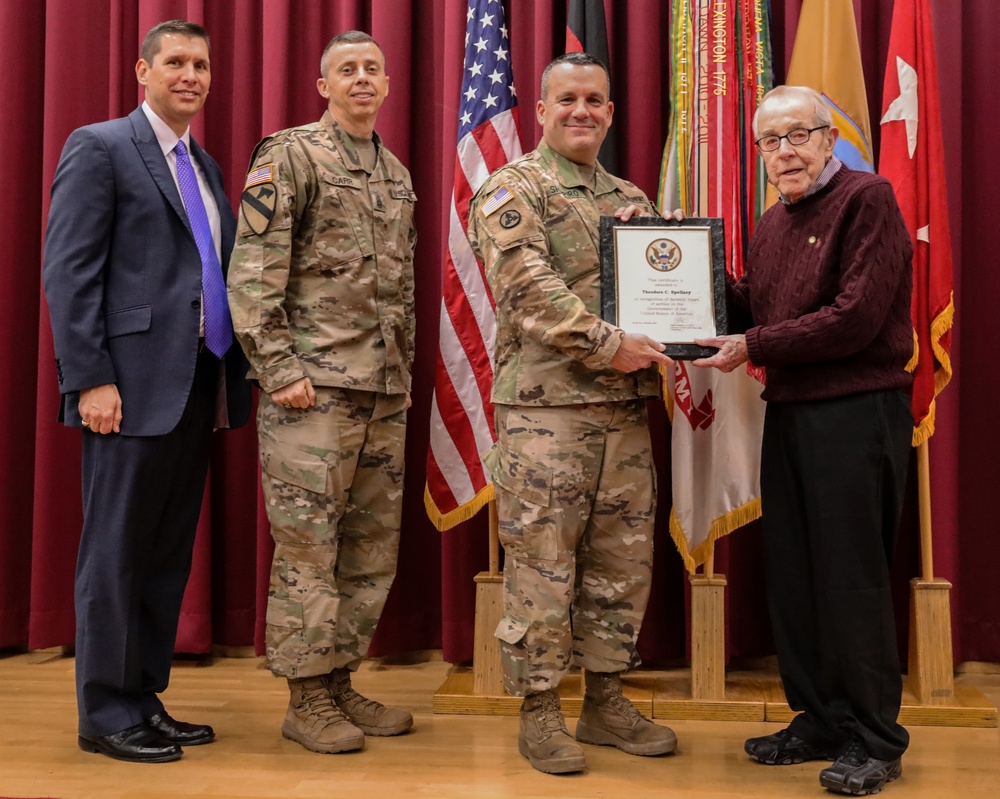 21st TSC member recognized for 70 years of dedicated government service