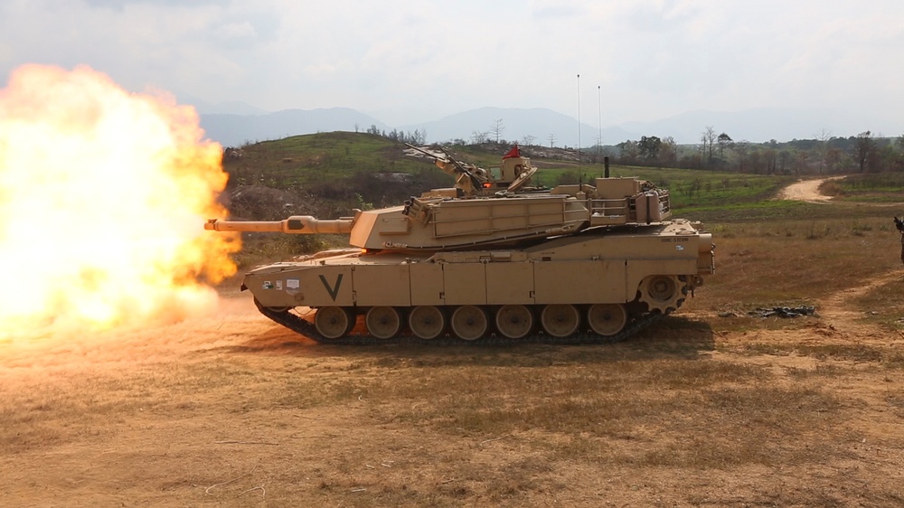 Cobra Gold 2019: HMLA-267, MWSS-172 conduct joint live fire training with 4th Tank Battalion, Marine Artillery