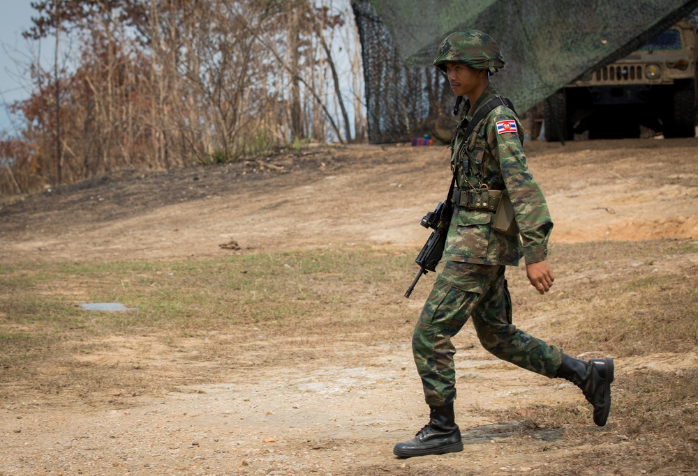 Cobra Gold 2019: HMLA-267, MWSS-172 conduct joint live fire training with 4th Tank Battalion, Marine Artillery