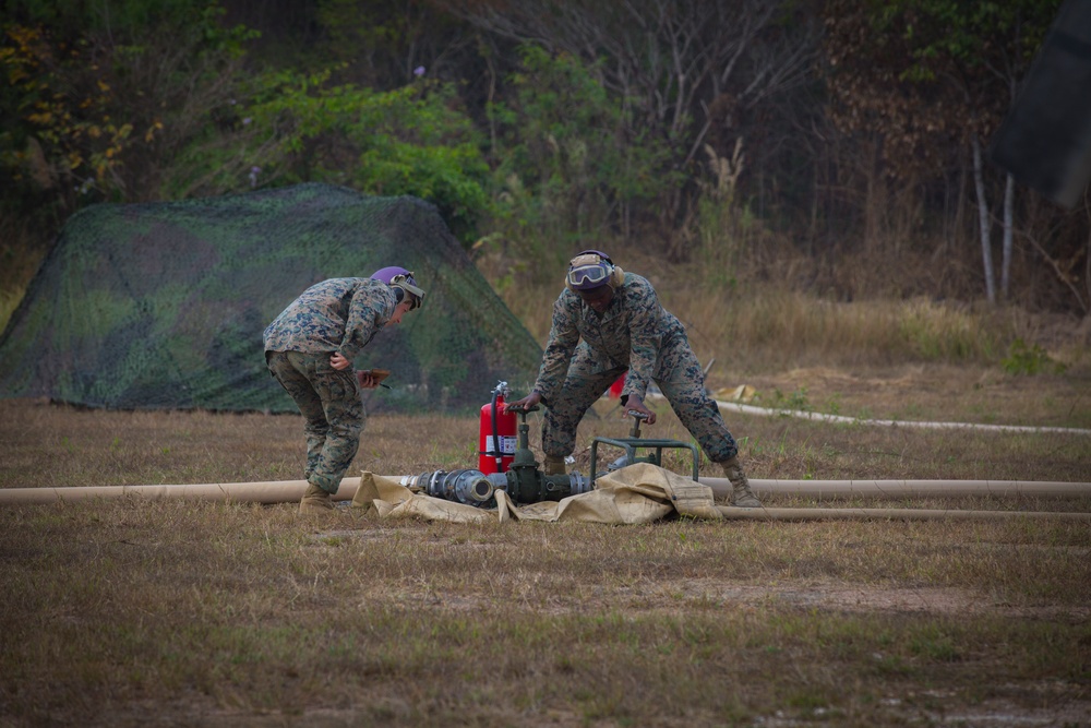 Cobra Gold 2019: HMLA-267, MWSS-172 conduct joint live fire training with 4th Tank Battalion, Marine Artillery