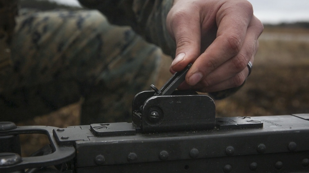 Brilliance in the Basics - 2/6 CAAT platoon conducts mounted live-fire range