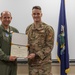 Joint Service Medal awarded to recently deployed Public Affairs Airman