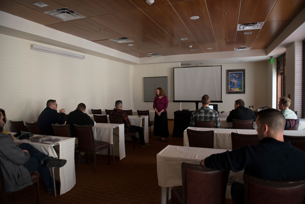 Airman of the 150th Special Operations Wing Yellow Ribbon Event
