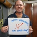 Chief Petty Officer Lorts sends his family a Valentine's Day message.