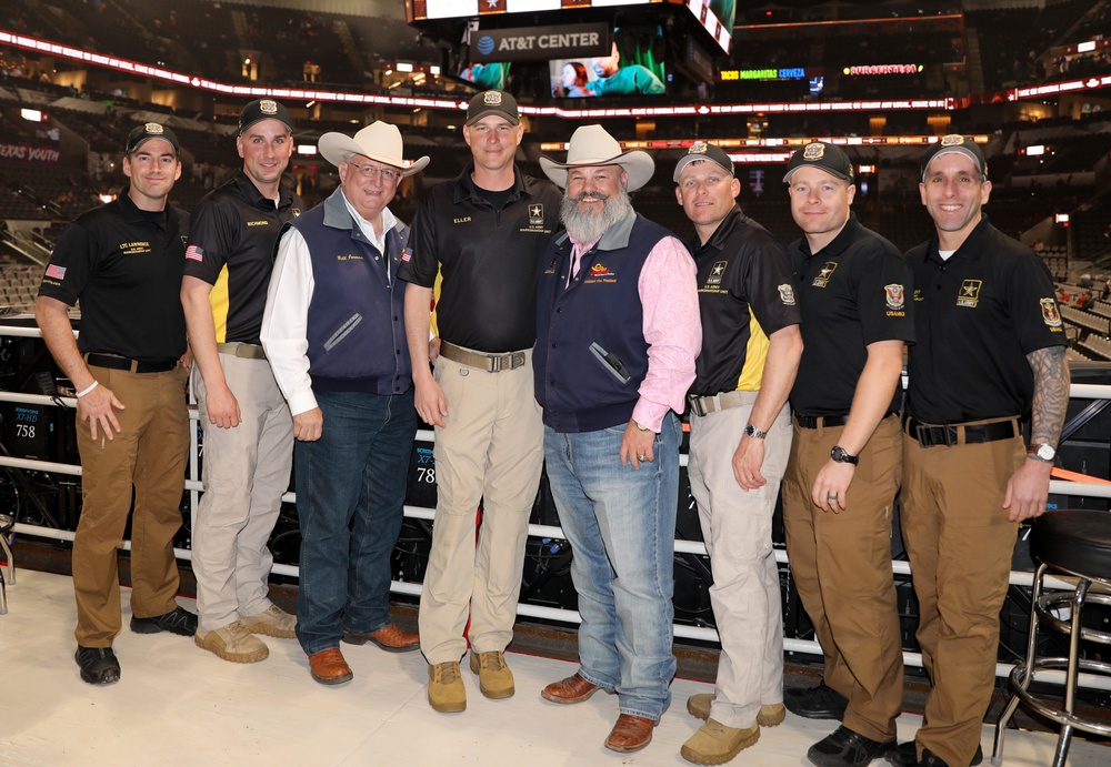 Soldiers/Olympians honored at San Antonio Rodeo