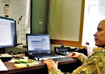 Civil affairs, PSYOP, info ops troops train in Command Post Exercise-Functional 19-10 at Fort McCoy