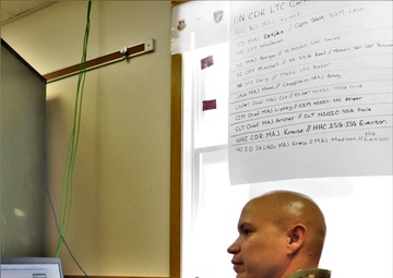 Civil affairs, PSYOP, info ops troops train in Command Post Exercise-Functional 19-10 at Fort McCoy