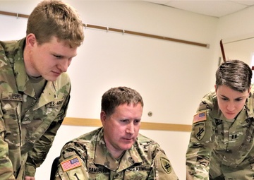 Civil affairs, PSYOP, info ops troops train in Command Post Exercise-Functional 19-10 at Fort McCoy