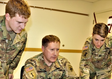 Civil affairs, PSYOP, info ops troops train in Command Post Exercise-Functional 19-10 at Fort McCoy