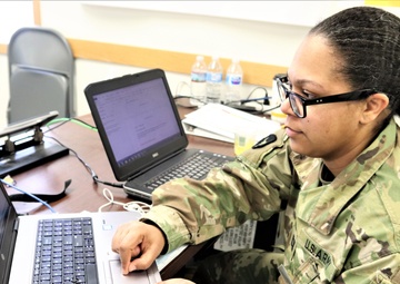 Civil affairs, PSYOP, info ops troops train in Command Post Exercise-Functional 19-10 at Fort McCoy