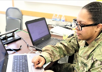 Civil affairs, PSYOP, info ops troops train in Command Post Exercise-Functional 19-10 at Fort McCoy