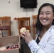 Camp Johnson USO Cupcake Drop