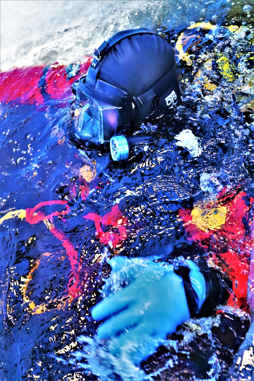 Rescue training: Fort McCoy firefighters learn, practice diving under ice