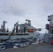 USS WILLIAM P LAWRENCE (DDG 110) conducts a Replenishment At Sea (RAS)