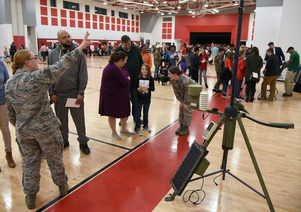 Keesler participates in Biloxi STEM Night