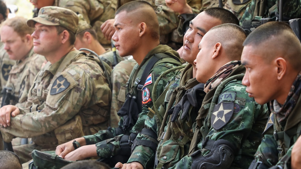 COBRA GOLD 19: U.S. and Thai soldiers share battle drills