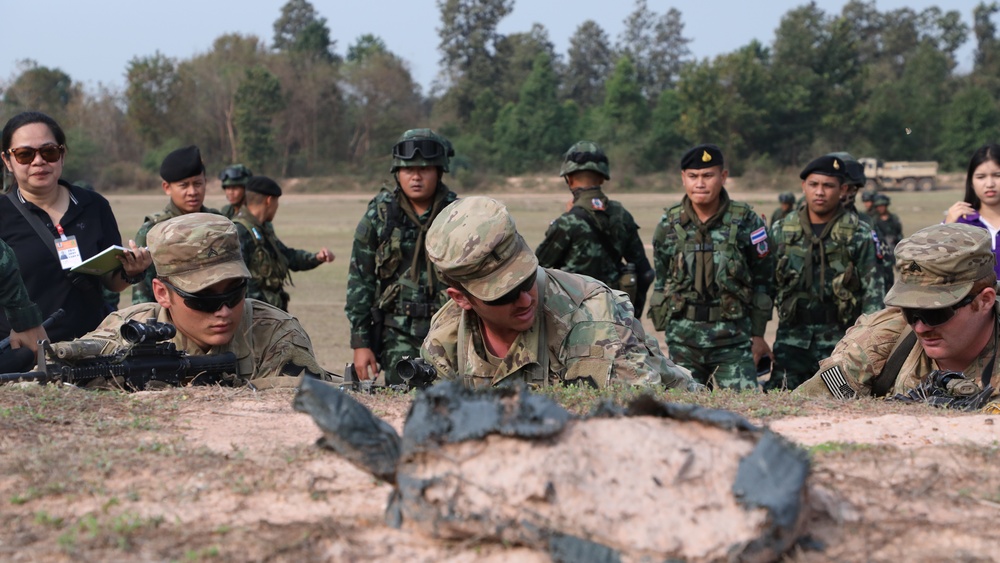 COBRA GOLD 19: U.S. and Thai soldiers share battle drills