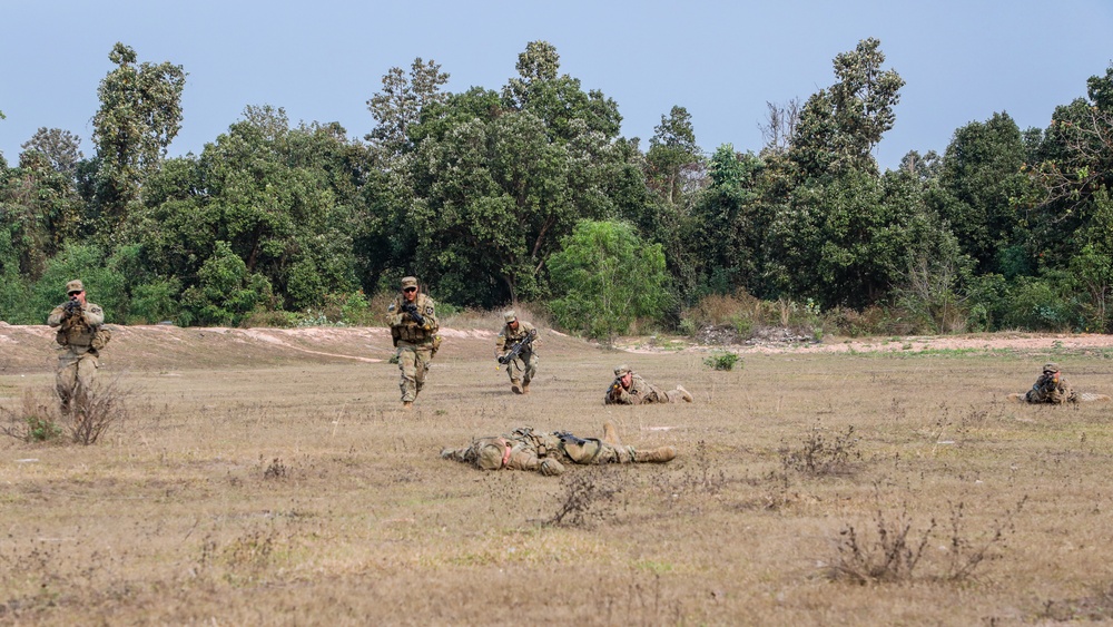 COBRA GOLD 19: U.S. and Thai soldiers share battle drills