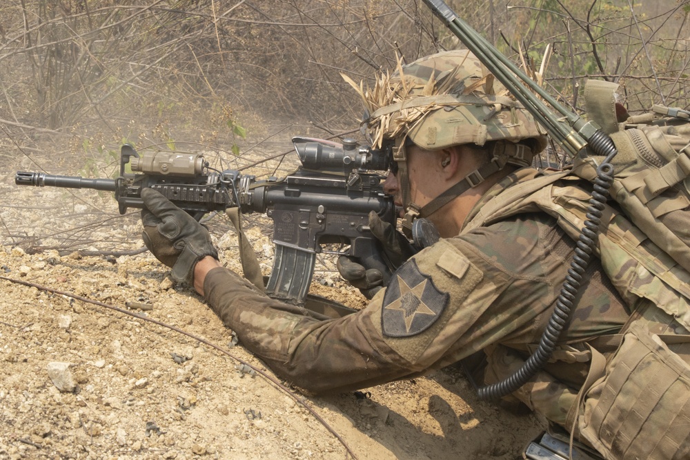 Thai, U.S. soldiers hone platoon-level skills