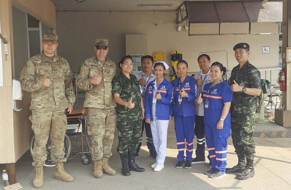 U.S., Thai medics work hand-in-hand during Cobra Gold