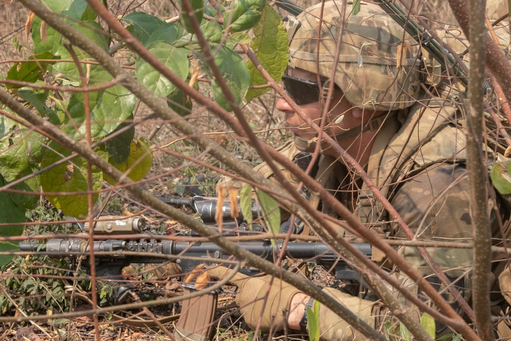 Thai, U.S. soldiers hone platoon-level skills