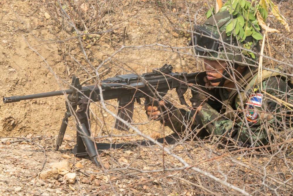 Thai, U.S. soldiers hone platoon-level skills