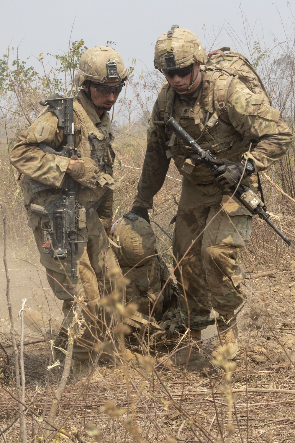 Thai, U.S. soldiers hone platoon-level skills