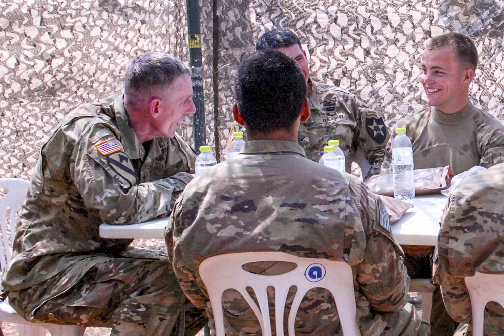 I Corps commander visits Soldiers in Thailand