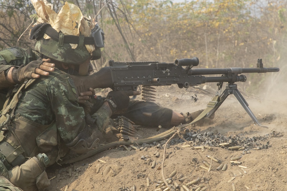 Thai, U.S. soldiers hone platoon-level skills