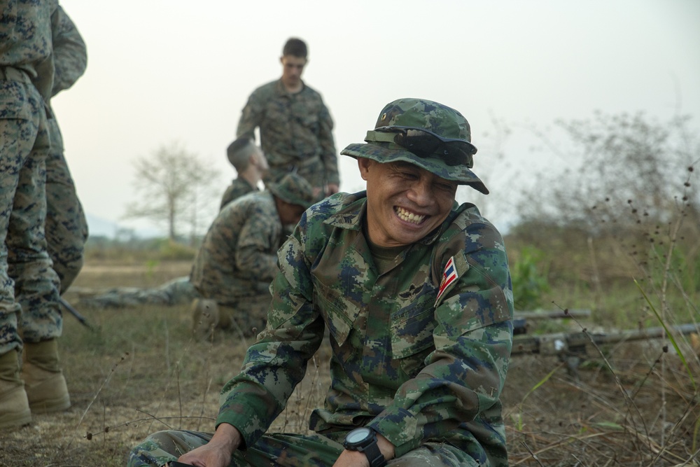 Cobra Gold 19:  31st MEU Scout Snipers send rounds downrange with Royal Thai Marine Corps