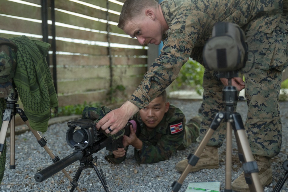 DVIDS - Images - Cobra Gold 19: 31st MEU Scout Snipers send rounds ...