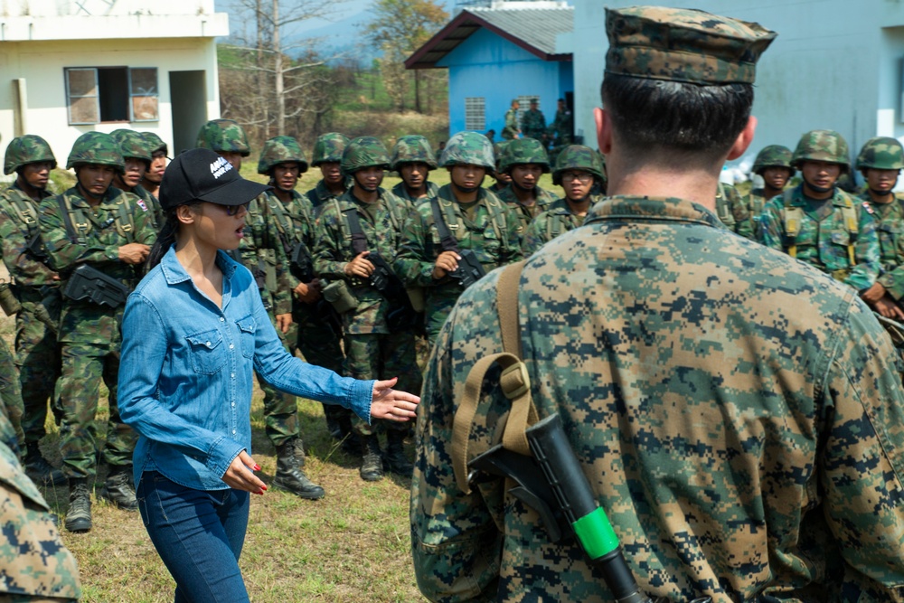 Cobra Gold 19: Bravo Company, BLT 1/4 share room clearing tactics with the Royal Thai Marine Corps