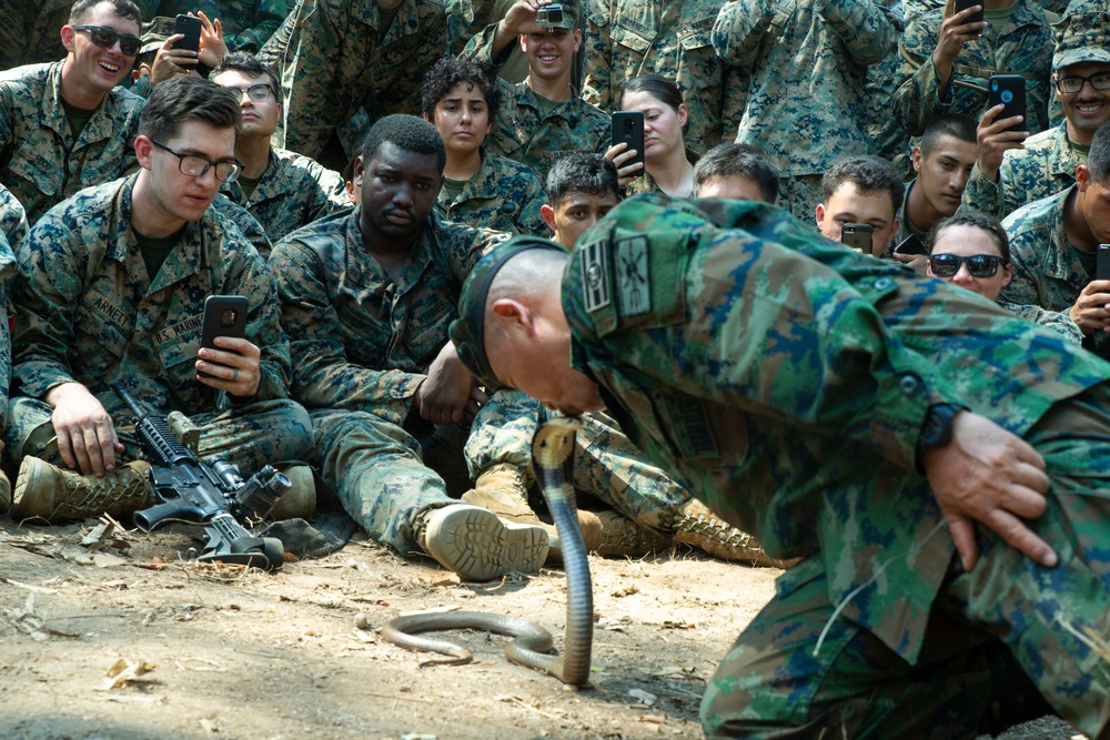 Cobra Gold 19:  31st MEU Marines participate in Jungle Survival Training