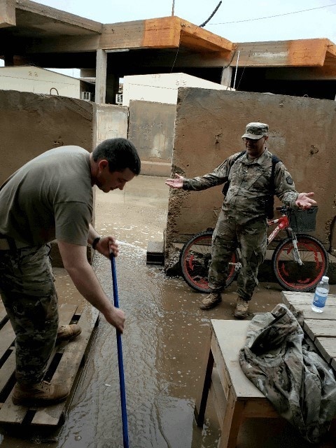 Rain in Iraq