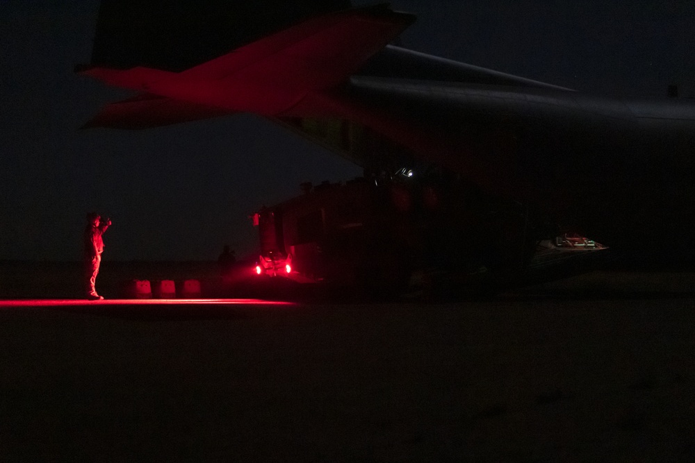 C-130 Moonlight Night Ops