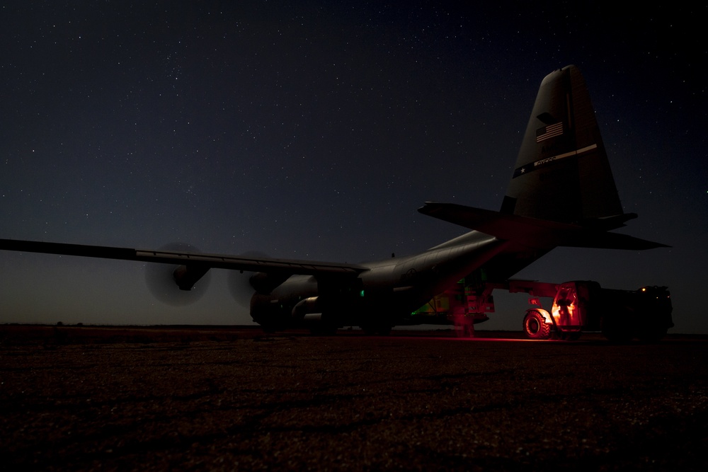 C-130 Moonlight Night Ops