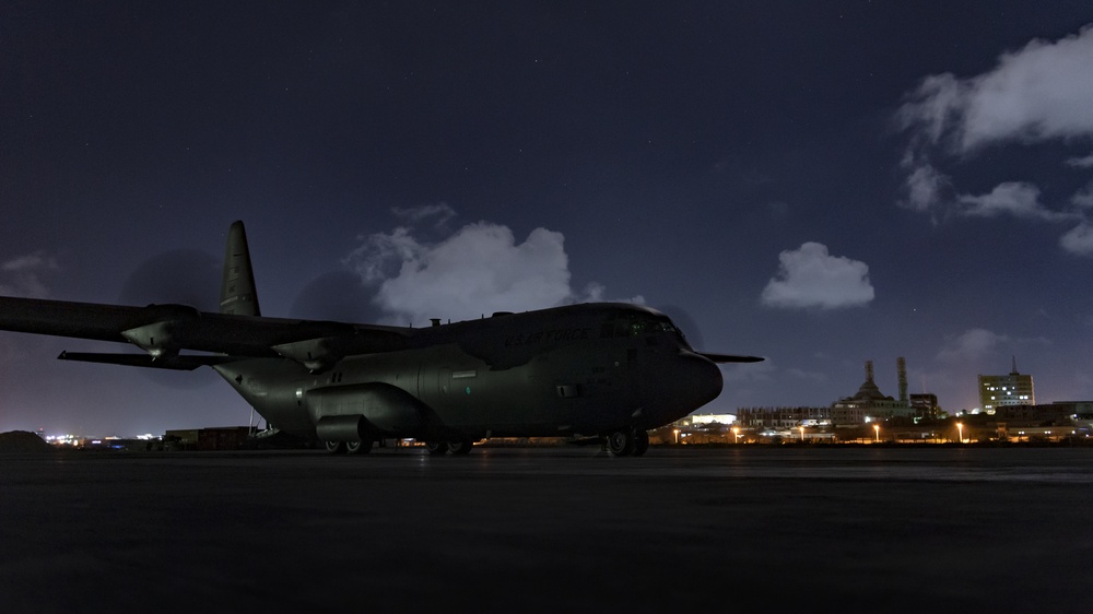 C-130 Moonlight Night Ops