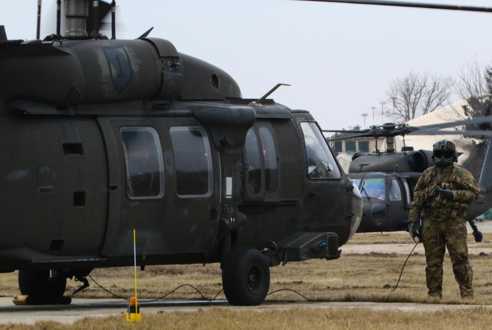 3-1 AHB arrives at MK Air Base, Romania