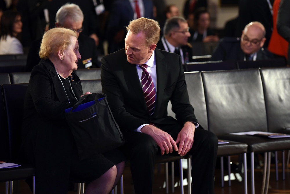 U.S. Acting Secretary of Defense Attends Munich Event Honoring John McCain