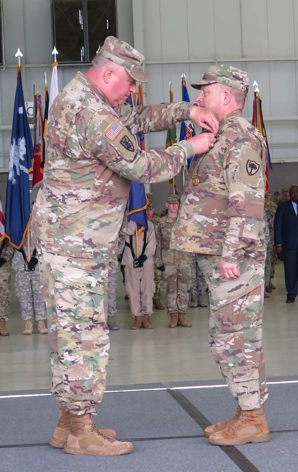 Adjutant General Change of Command ceremony