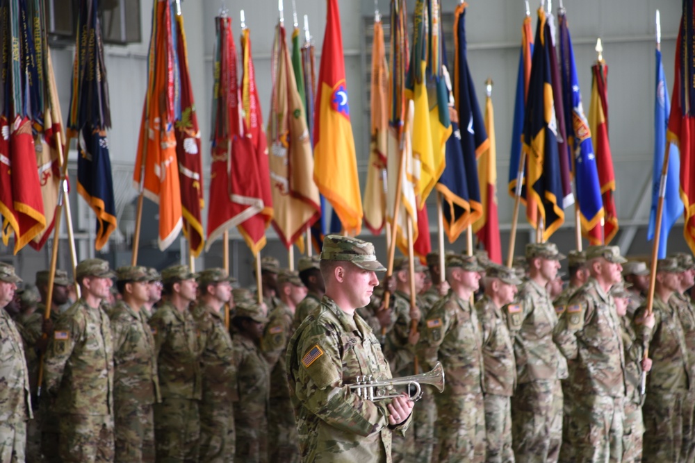 Adjutant General Change of Command ceremony