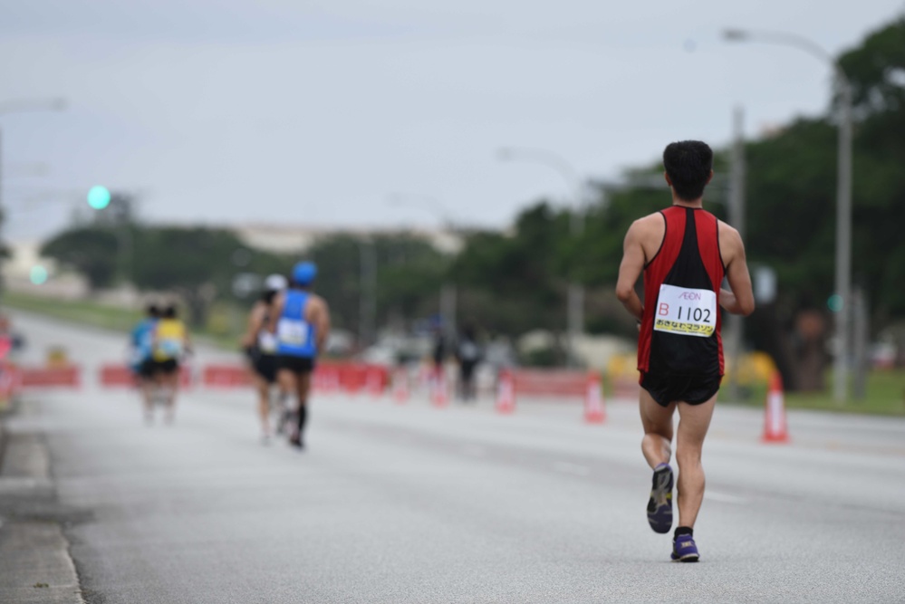 27 years in running: Kadena continues Okinawa Marathon