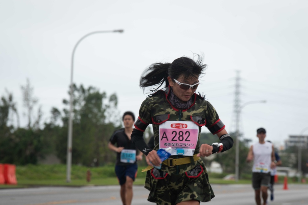 27 years in running: Kadena continues Okinawa Marathon