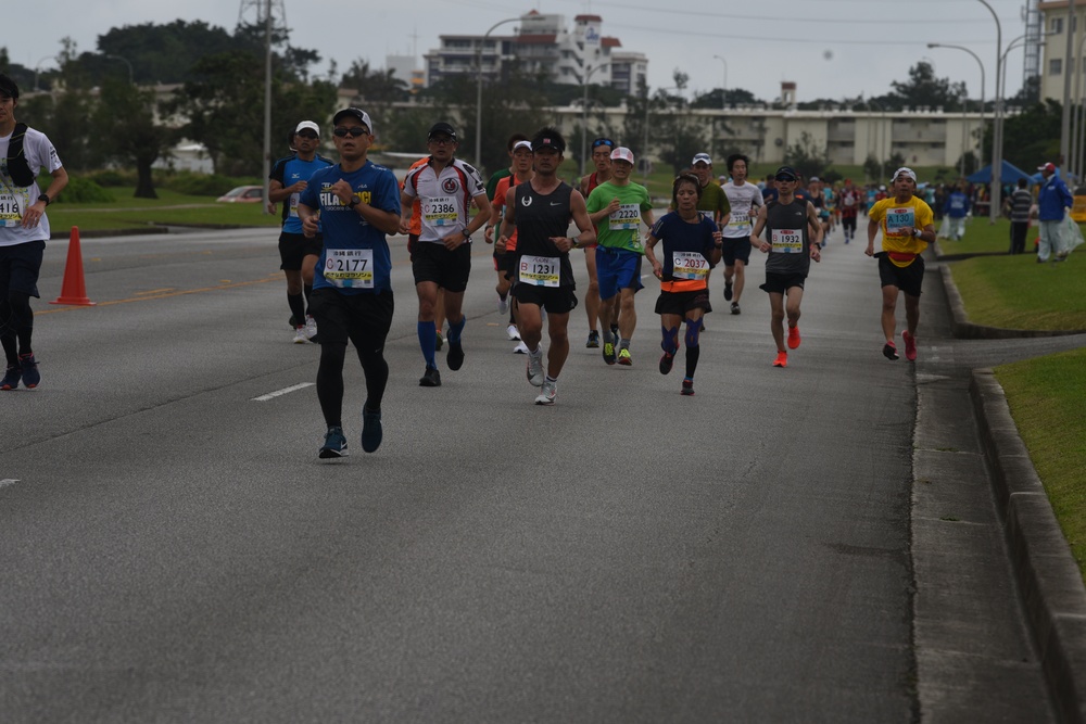 27 years in running: Kadena continues Okinawa Marathon